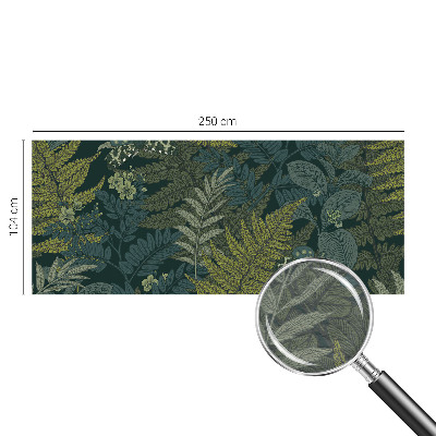 Plaunamas flizelininis fototapetas Žalia elegancija