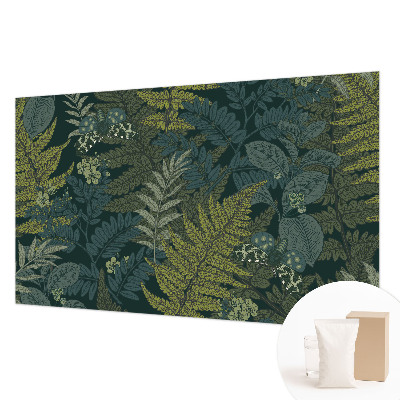 Plaunamas flizelininis fototapetas Žalia elegancija