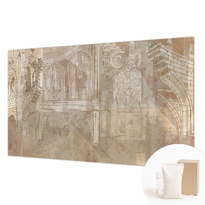Fototapetas svetainei su istoriniu ornamentų dizainu