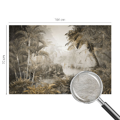 Sienų danga fototapetas Tropikų slovas