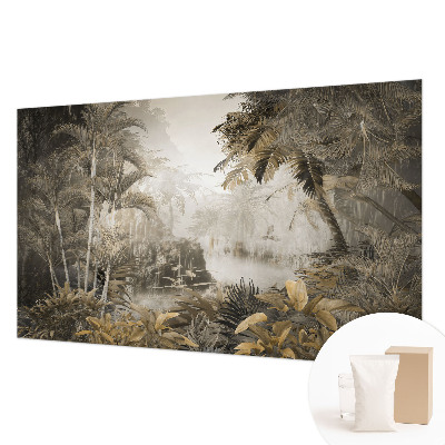 Sienų danga fototapetas Tropikų slovas