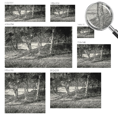 Flizelininis fototapetas su laisvu kraštovaizdžio motyvu