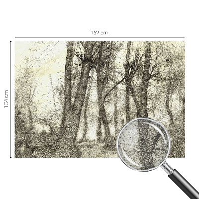 Plaunamas flizelininis fototapetas Skovmelankoli