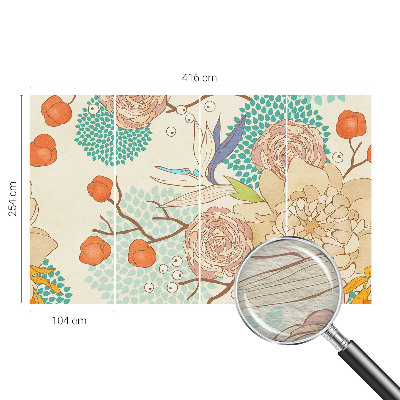 Fototapetas ant sienos Blomsterfantasi