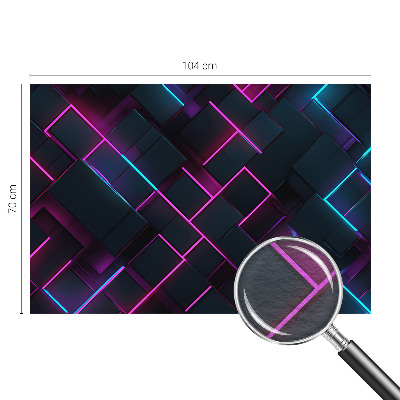 Fototapetas pagal matmenis su neongeometrijos motyvu