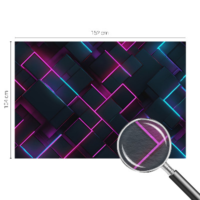 Fototapetas pagal matmenis su neongeometrijos motyvu