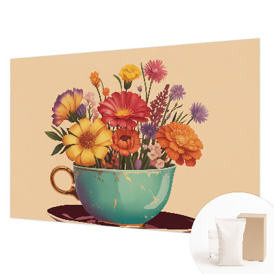 Dekoratyvinis fototapetas Spalvingas kioskas