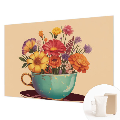 Dekoratyvinis fototapetas Spalvingas kioskas