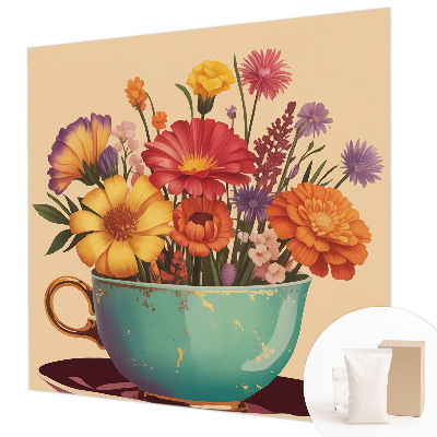 Dekoratyvinis fototapetas Spalvingas kioskas