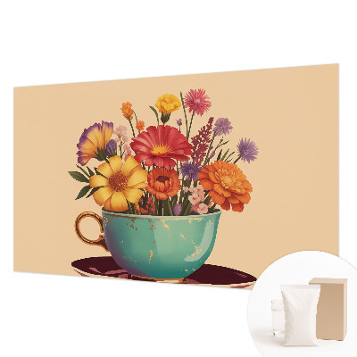 Dekoratyvinis fototapetas Spalvingas kioskas