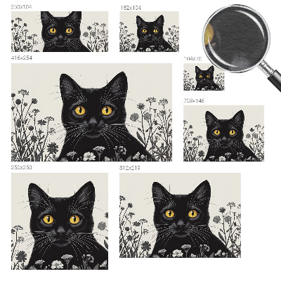 Stilingas fototapetas Katteblomster