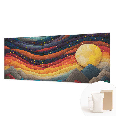 Flizelininis fototapetas Spalvingi kalnai