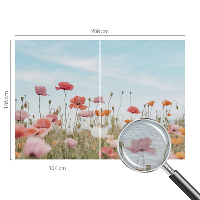 Sienų danga fototapetas su Valmueblster motyvu