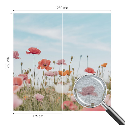 Sienų danga fototapetas su Valmueblster motyvu