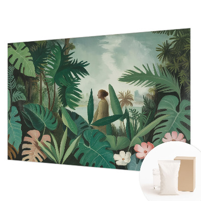 Plaunamas flizelininis fototapetas Egzotiškos džiunglės