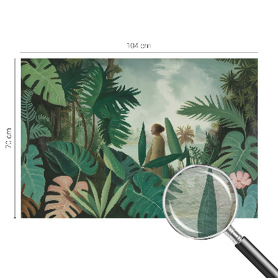 Plaunamas flizelininis fototapetas Egzotiškos džiunglės