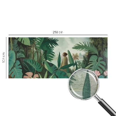 Plaunamas flizelininis fototapetas Egzotiškos džiunglės