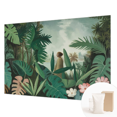 Plaunamas flizelininis fototapetas Egzotiškos džiunglės