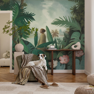 Plaunamas flizelininis fototapetas Egzotiškos džiunglės