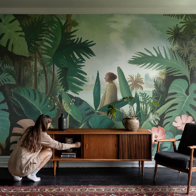 Plaunamas flizelininis fototapetas Egzotiškos džiunglės