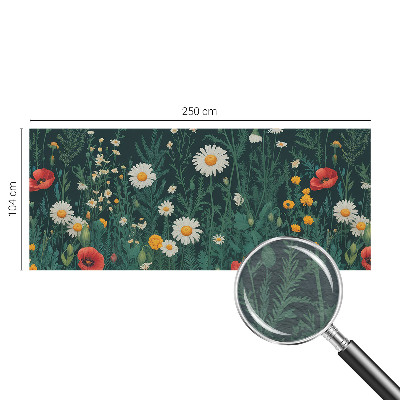Fototapetas svetainei su „Vilde Bloomster“ piešiniu