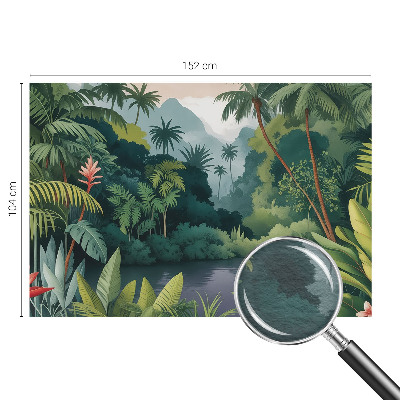 Dekoratyvinis fototapetas Egzotiškas kraštovaizdis