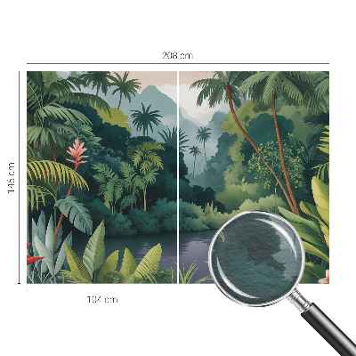 Dekoratyvinis fototapetas Egzotiškas kraštovaizdis