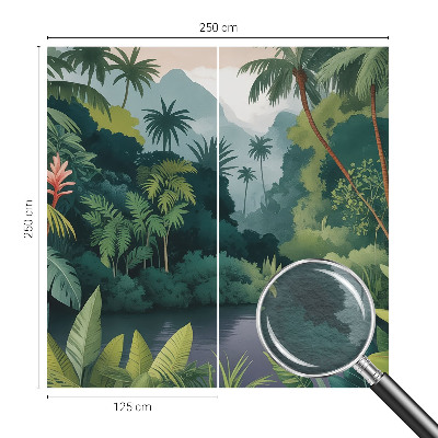 Dekoratyvinis fototapetas Egzotiškas kraštovaizdis