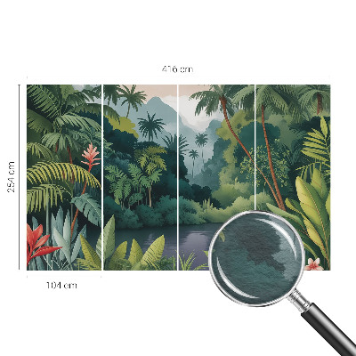 Dekoratyvinis fototapetas Egzotiškas kraštovaizdis