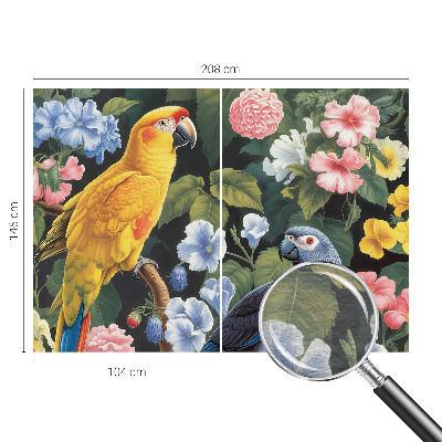 Sienų danga fototapetas Egzotiška fuglė