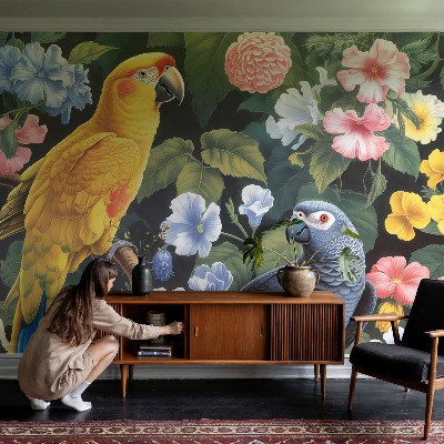 Sienų danga fototapetas Egzotiška fuglė