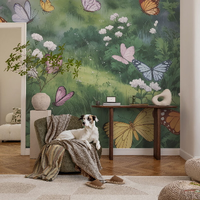 Tapetas Vasaros skrydis ant variklio