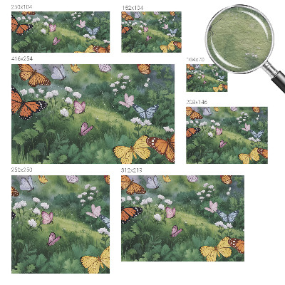 Tapetas Vasaros skrydis ant variklio