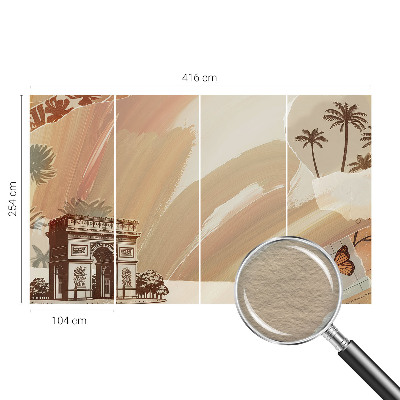 Fototapetas flizelino pagrindu Egzotiškasis kelias