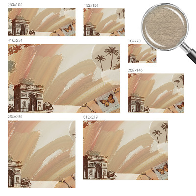 Fototapetas flizelino pagrindu Egzotiškasis kelias