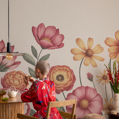 Fototapetas ant sienos Blomster išdėstymas