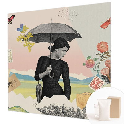 Dekoratyvinis fototapetas Romantiškas koliažas