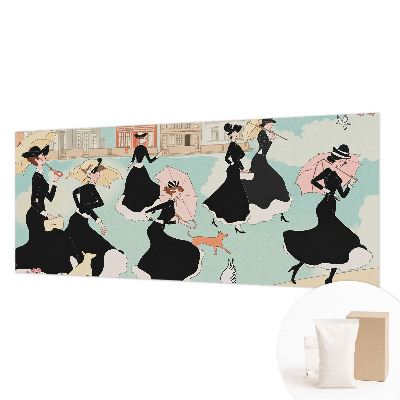 Stilingas fototapetas Kvinder går