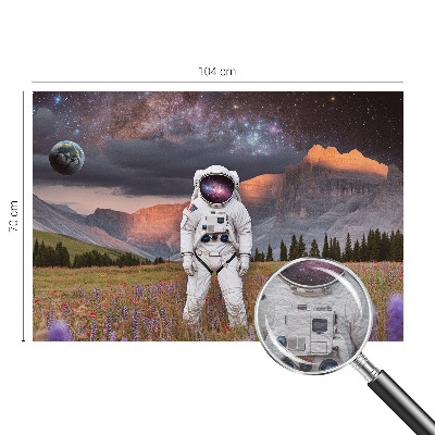 Fototapetas flizelino pagrindu Kosmisko kraštovaizdis