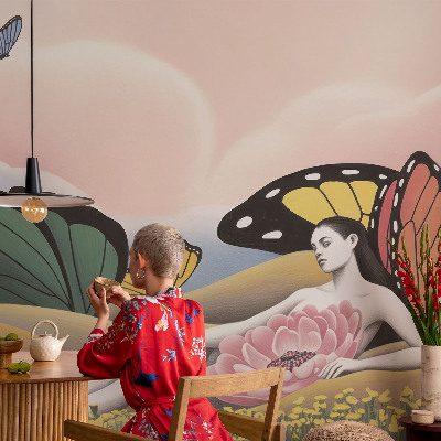 Fototapetas flizelino pagrindu Vasarinės fuglenos