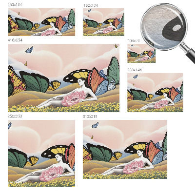 Fototapetas flizelino pagrindu Vasarinės fuglenos