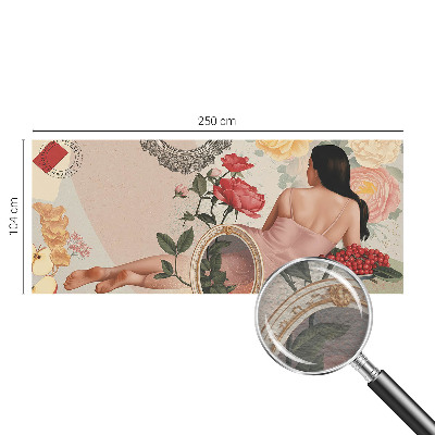 Plaunamas flizelininis fototapetas Blomsteragtig elegancija