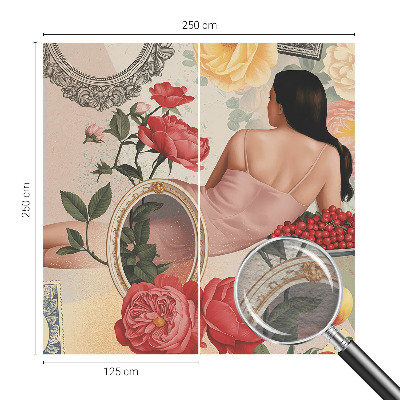 Plaunamas flizelininis fototapetas Blomsteragtig elegancija