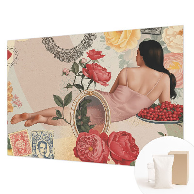 Plaunamas flizelininis fototapetas Blomsteragtig elegancija