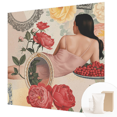 Plaunamas flizelininis fototapetas Blomsteragtig elegancija