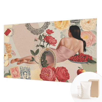 Plaunamas flizelininis fototapetas Blomsteragtig elegancija