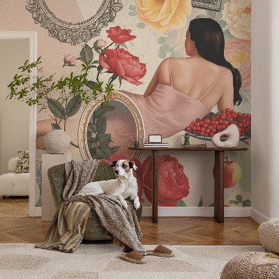 Plaunamas flizelininis fototapetas Blomsteragtig elegancija