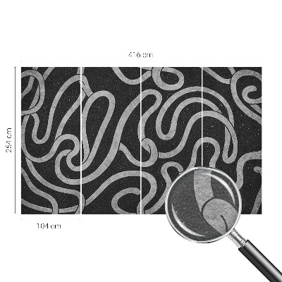 Fototapetas miegamajam Snoede formuotojas