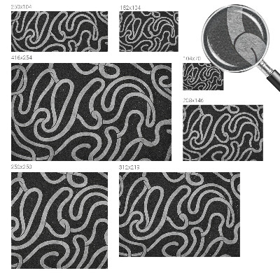 Fototapetas miegamajam su Snoede formuotoju