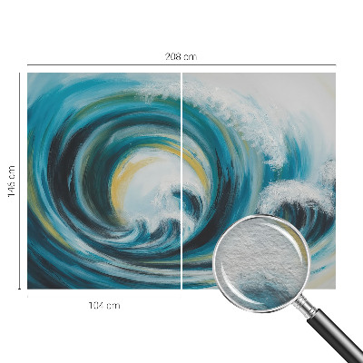 Modernus fototapetas Havbølge